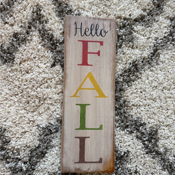 Other - Hello Fall Wooden‎ Sign